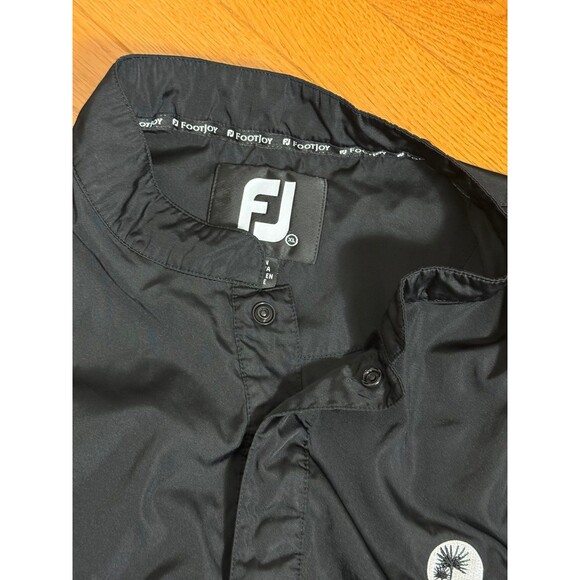 Footjoy Golf Vest 1/4 Snap Pullover Windbreaker Vest Palmetto Dunes Hilton Head - Picture 4 of 9